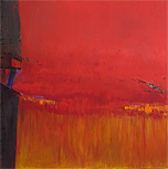 through the red